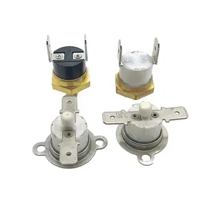 Customized KSD301 automatic reset NC 16A bimetal KSD series thermostat switch for coffee maker