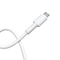 Kabel Data pengisi daya ponsel Android, kabel USB mikro 1m, kabel pengisian daya TPE untuk ponsel Android