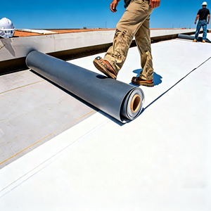 Membrane imperméable industrielle écologique TPO de 1,5 mm pour toitures plates avec garantie de 5 ans - Product Image 5