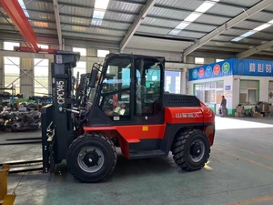 משולב 5 טון 4-גלגל כונן מלגזה מנוע דיזל חדש מוסמך מכונות תיקון חנויות מזרן משאית מזרן - Product Image 6