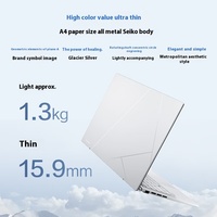 ASUS Zenbook 14 "2.5K Intel Core I9 Evo, kinerja tinggi ultra ramping ringan dan daya tahan baterai lama untuk bisnis