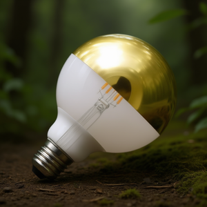 Lampadina LED regolabile Globe D125 Gold Dome 6W - Product Image 3