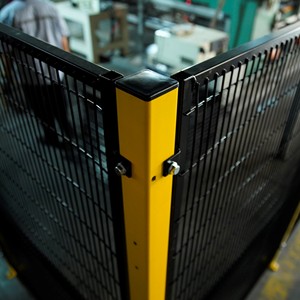 Barrera de Seguridad para Máquinas y Robots <span class=keywords><strong>METALTEC</strong></span>, Perímetro con Marco, 6 Pies de Altura, Montaje Rápido, Modelado 3D Natural - Product Image 6