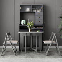 Chaises de table à manger modernes personnalisables Design pliable en bois réglable pour la maison Restaurant Appartement rétractable amovible