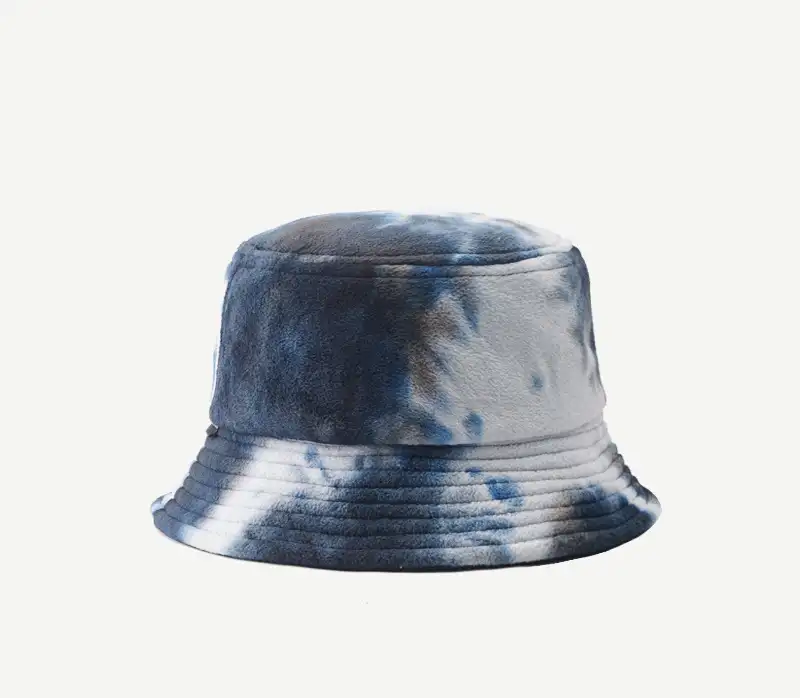 नई शैली टाई डाई थोक गर्म बेचने बहुरंगा पुरुषों मानो लोगो टोपी शैली मछली पकड़ने सर्दियों टोपी