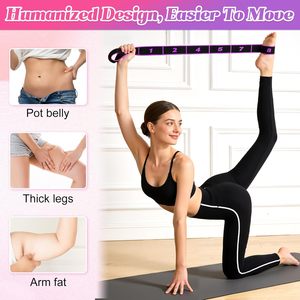 Cintura Elastica Regolabile a 8 Sezioni per Allenamento di Resistenza e <span class=keywords><strong>Fitness</strong></span>, per Palestra Domestica - Product Image 5