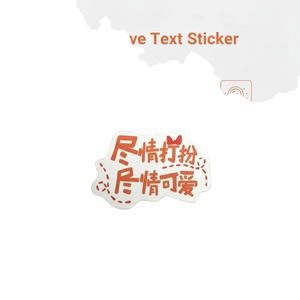 Customlogo stickers printed roll vinyl waterproof paperself-adhesive round brand logo <b>label</b> stickers - Product Image 1