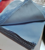 Sac de lunettes, logo personnalisé, étui de lunettes, en tissu de nettoyage des lunettes, pochette en microfibre avec cordon de serrage