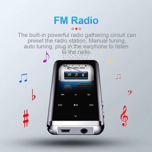 เครื่องเล่น MP3 ไฮไฟแบบไม่สูญเสียคุณภาพเสียง ขายส่งจากโรงงาน พร้อมหน้าจอสัมผัสขนาด 1.8 นิ้ว และอุปกรณ์เพลงพกพาบลูทูธ สำหรับนักฟังเพลงระดับออดิโอไฟล์และนักเรียน - Product Image 4