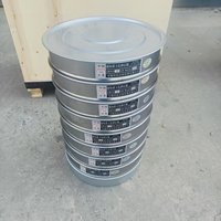 Tamis de laboratoire standard pour analyse de sol, tamis de test à mailles fines