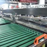 Automatische dubbelbaans zijverzegelende zakkenmaakmachine met dubbele servomotor