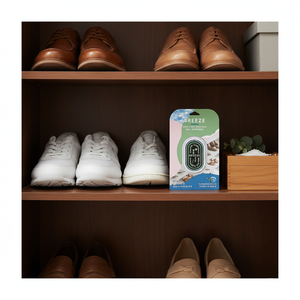 Desodorante para Zapatos BREEZE con Eucalipto y Sal Marina, Ambientador para Armario de Zapatos - Product Image 3