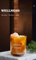 Diffuseur en pierre de cristal naturel de désodorisant de parfum de maison de luxe chaud exceptionnel