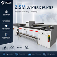 Imprimante UV hybride LETOP Factory 2,5 m pour machine à rouleaux et à plat
