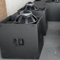 Équipement audio SK-918 AS-SUB, caisson de basses 1600 W 18 pouces passif/actif avec haut-parleurs en néodyme/ferrite, système sonore