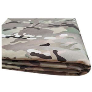 Bộ quân phục chiến thuật nam chất liệu nylon spandex, họa tiết ngụy trang MC, tay ngắn, màu xanh lá cây kỹ thuật số, xanh hải quân, chống rách, dành cho nhân viên bảo vệ - Product Image 5