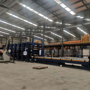 Trung Quốc nhà máy bán buôn 3 + 3 cách nhiệt PU Sandwich panel dây chuyền sản xuất 3 + 3 không liên tục polyurea phun động cơ bơm PLC - Product Image 1