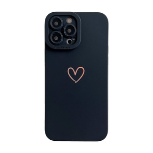 <span class=keywords><strong>Funda</strong></span> trasera para teléfono móvil, carcasa <span class=keywords><strong>de</strong></span> lujo con diseño <span class=keywords><strong>de</strong></span> corazón encantador para Iphone 11 y <span class=keywords><strong>Samsung</strong></span> <span class=keywords><strong>S21</strong></span> - Product Image 4
