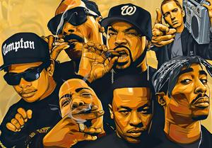 Tranh hip hop: nghệ thuật sống động nắm bắt nhịp điệu và văn hóa đô thị - Product Image 3