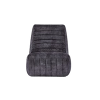 Fauteuil simple au design moderne et nouveau, canapé rembourré avec dossier