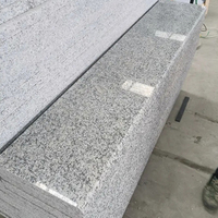 Chine rentable granit pierre pierre naturelle gris clair G602 granit escalier escalier granit marches d'escalier pour projet