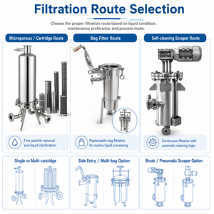 <span class=keywords><strong>Filtre</strong></span> à sac doublé pour la filtration des liquides chimiques corrosifs - Product Image 3