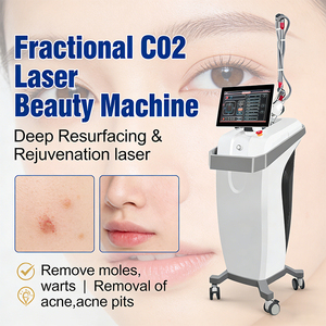 เครื่องเลเซอร์ CO2 แบบเศษส่วน 10600 นาโนเมตร แบบพัลส์ สำหรับการฟื้นฟูผิว รักษาแผลเป็นจากสิว ริ้วรอย ไฝ กำจัดไฝ กระชับช่องคลอด ใช้ในร้านเสริมสวย - Product Image 4