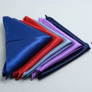 Solid Color Pocket square Bandanas Men Pocket square Handkercher - Product Image 3