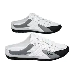 Wholesale of new semi slippers for outdoor wear by manufacturers in stock, casual men's shoes