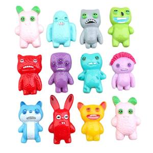 بيع بالجملة لطيف الأسنان مضحك الكرتون الملونة الراتنج ديي غير المرغوب فيه الهاتف تصميم مخصص سلسلة المفاتيح قلادة - Product Image 1