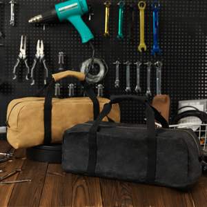 Bolsa de Lona Encerada Impermeable de Nuevo Diseño, Bolsa de Almacenamiento de Lona Encerada Resistente, Bolsa de Viaje Duradera para Herramientas - Product Image 6