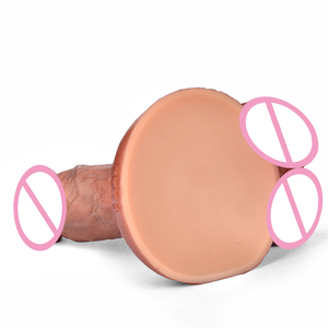 FAAK Big Balls Consolador realista para mujeres Juguetes sexuales Ventosa suave Gallo Pene Anal <span class=keywords><strong>Venas</strong></span> reales Gallo para lesbianas Gay Masturbador - Product Image 3
