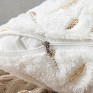 Federa per la casa del giorno <span class=keywords><strong>di</strong></span> natale, copricuscino in oro, - Product Image 2