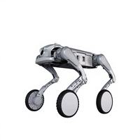Robot chien quadrupède intelligent CK Genisom ZSL-1, bionique, argenté, IA, SDK open source pour la recherche et le développement avancé