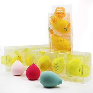 Set di uova per il trucco di bellezza a <span class=keywords><strong>vela</strong></span> piena-Avocado alla fragola di pesca di Mango disegna polvere gigante in PVC morbido Non commestibile - Product Image 3