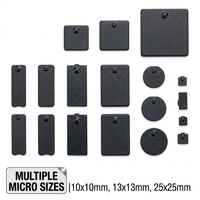 Etiqueta RFID de Microcerámica Personalizada Anti-Metal con Chip UHF de Alta Temperatura para Inventario de Racks de Servidores IT