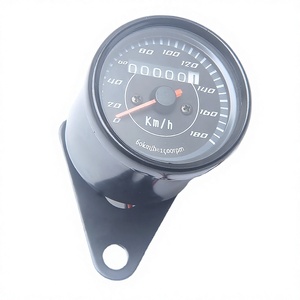 Velocímetro y Odómetro Universal para Motocicleta, 0-140 km/h, Negro, para Scooter, Montaje Frontal, Material de Hierro - Product Image 5