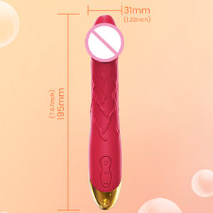 MEIPER 10 Güçlü Titreşim Modlu Kadınlar İçin Seks Oyuncakları Klitoral ve G Noktası Stimülasyonu Gerçekçi Yapay Penis Vibratör - Product Image 3