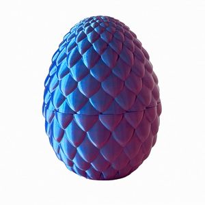 Factory Direct 30Cm Easter Dragon Egg <strong>Giant</strong> 3D Printed Snake - Product Image 5