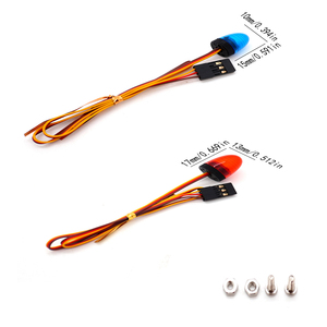 Lampu Alarm senter LED sangat terang, lampu kilat LED dengan Strobing-Blasting/berkedip/berputar untuk mobil traktor polisi Tamiya RC 1/8 1/10 1/14 - Product Image 2