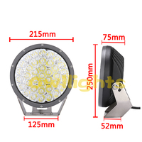 Lumières de voiture 12V 24V Led 4x4 accessoires de voiture 12v 9 "projecteur LED projecteur 9 pouces LED lampe automobile