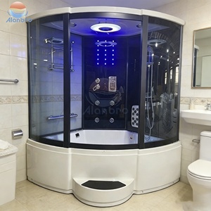 Nouvelle Cabine de Sauna Vapeur Humide Grande Taille avec Bain à Remous Spa et Baignoire de Massage en Acrylique Design Moderne - Product Image 3