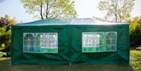Tente d'ombrage ultralégère de camping, auvent de protection, 3x4m 4x4m, randonnée tout terrain, avec murs