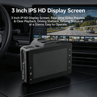 Cámara para Coche VIEVGUARB VS1132 con Monitor de Estacionamiento, Grabación en Bucle, Visión Nocturna, Sensor G, Control por Aplicación, 4K UHD 1080P, WiFi, GPS, Pantalla IPS