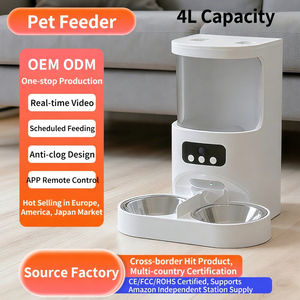 Distributeur automatique de nourriture pour animaux de compagnie haut de gamme, grande capacité, gamelles et distributeurs pour animaux - Product Image 2