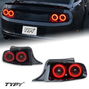 Nouveau TYPY 2013-2014 pour Mustang Kit de mise à niveau de l'assemblage des feux arrière - Feux arrière séquentiels 12V Lentille fumée/teintée - Product Image 1