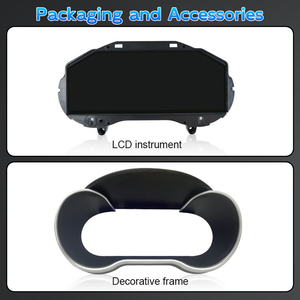 Pantalla Digital para el Tablero de Instrumentos <span class=keywords><strong>Clase</strong></span> C W205 GLC X205, Velocímetro, CarPlay Inalámbrico, Android Auto para <span class=keywords><strong>Mercedes</strong></span>-Benz - Product Image 5