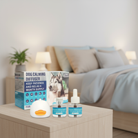 Diffuseur apaisant pour chien, phéromone apaisante, réduit les problèmes de aboiement et de mastication, diffuseur apaisant pour animaux de compagnie