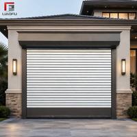 Porte de sécurité automatique en aluminium de série 80 durable avec fonctionnement silencieux pour garage résidentiel