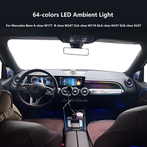 Kit d'éclairage d'ambiance GLB W247 pour <span class=keywords><strong>Mercedes</strong></span> Benz Classe GLB X247 2020-2024 Accessoires intérieurs améliorés Systèmes d'éclairage automobile - Product Image 5